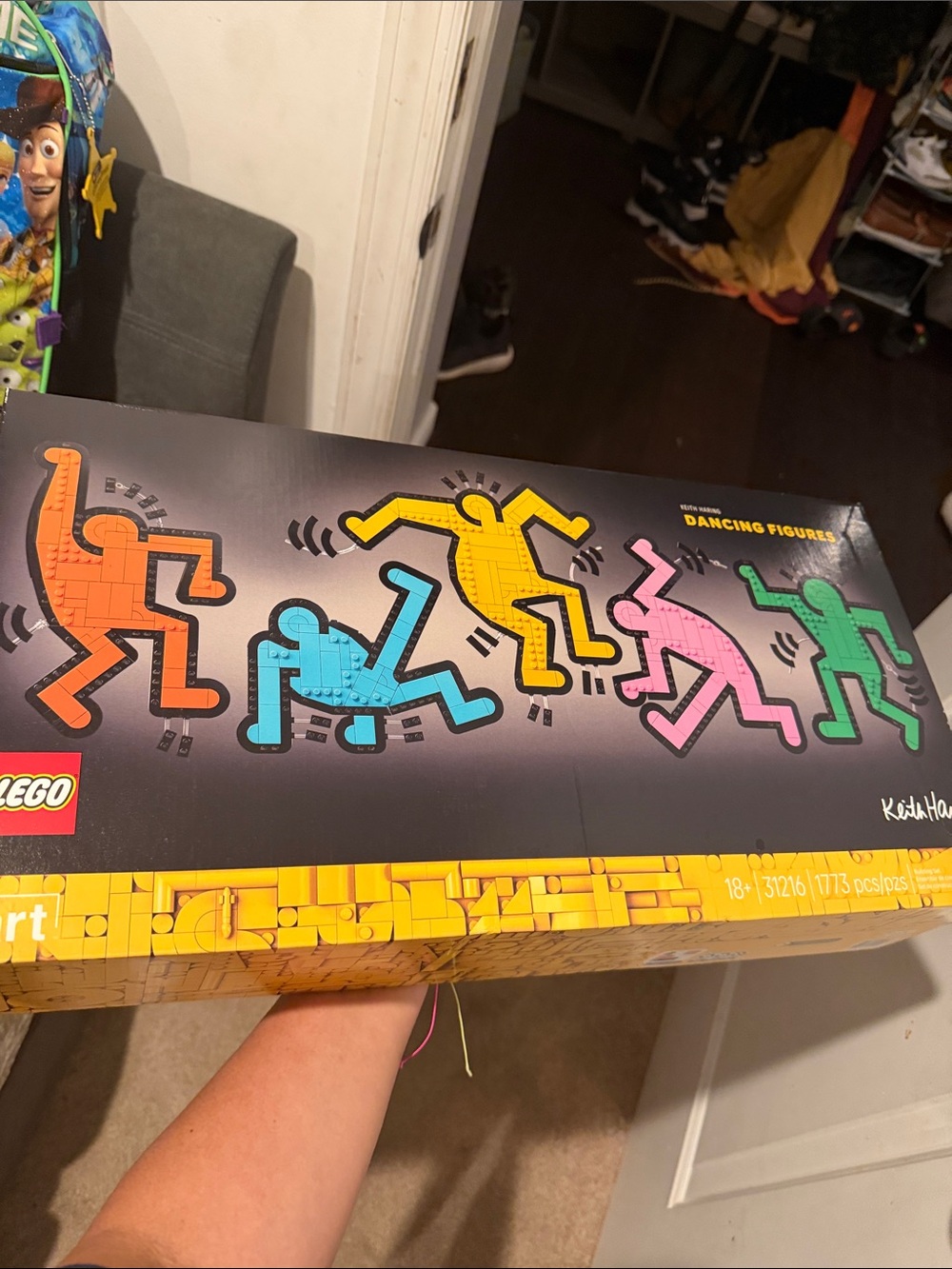 LEGO Keith Haring Dancing Figures Art Set